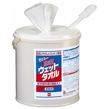 セハー除菌ウェットタオル 容器入 1ケース 4個入 - セハージャパン