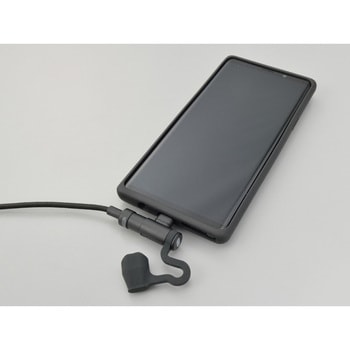 バイク用 充電ケーブル 20cm USB Type-A & Type-C Android対応 L字コネクター DAYTONA(デイトナ)