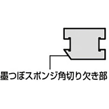 パーフェクト墨つぼ10用つぼ綿セット タジマツール(TJMデザイン)