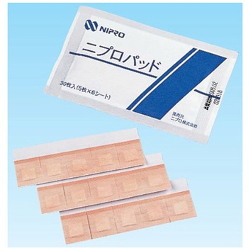 ニプロパッド(R) 50パッチ 1袋 30枚入 NIPRO(ニプロ)