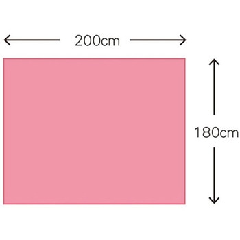パラフィンシート ピンク 200枚 20ミクロン - CML