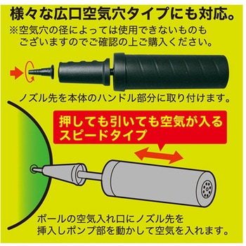 バランスボール用ハンドポンプ 秦運動具工業 (HATAS)