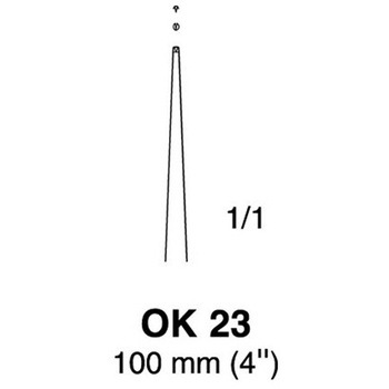 ピンセット アリス 有鈎直 YDM