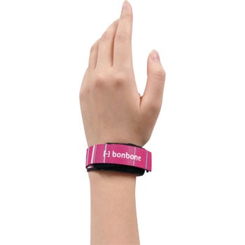 000 41 Bonbone スリムリストバンド ダイヤ工業 ピンクボーダー 000 41 1個 通販モノタロウ