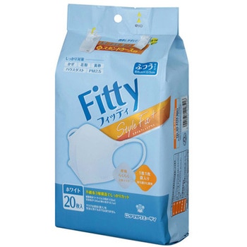 フィッティ スタイルフィットプラス立体 ふつう 20枚 - 玉川衛材