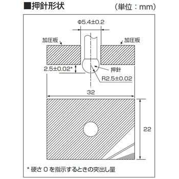 DM-207E ゴム硬度計Eタイプ置針型 ムラテックKDS 測定範囲0～100