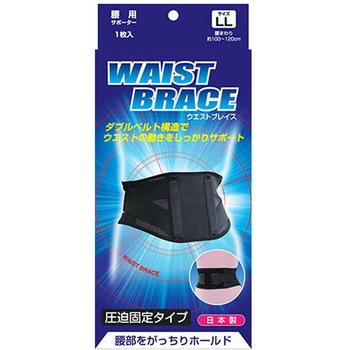 ブレイスサポーター 腰 新生