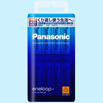 BK-3MCC/8 エネループ 単3形 1パック(8本) パナソニック(Panasonic