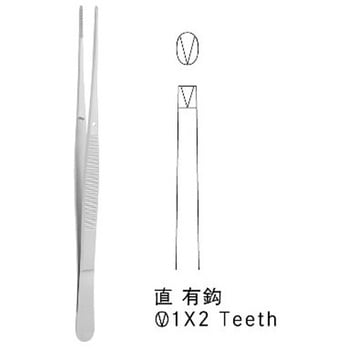 ポッツ・スミス鑷子 JC01シリーズ ジェイ・シー・ティ