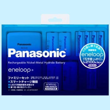 ・新品・Panasonic・eneloop・ファミリーセット