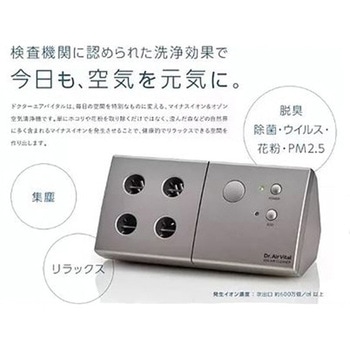 マイナスイオン&オゾン空気清浄機 ドクターエアバイタル トリニティエナジー