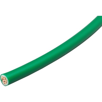 ＩＶ電線 ケーブル  IV 5.5sq 緑 ２４５m