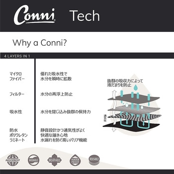 レディース・アクティブ 5603シリーズ Conni(コニー)