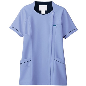 レディスジップスクラブ(R) サックス×ダークネイビー - フォーク