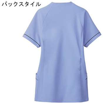 レディスジップスクラブ(R) サックス×ダークネイビー - フォーク