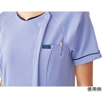 レディスジップスクラブ(R) サックス×ダークネイビー - フォーク