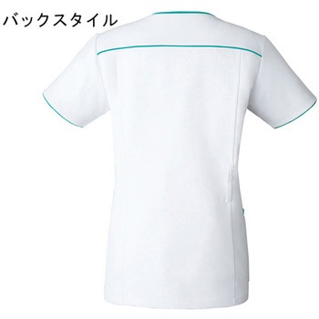 レディスジップスクラブ(R) ホワイト×エムグリーン 7066SC-1シリーズ フォーク