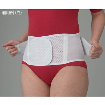 ワイドコルセットメッシュタイプ白 新生