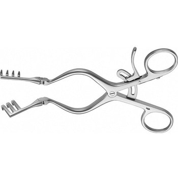 開創器 アドソンベビー 3×4半鋭爪 ヒンジ付 165mm ビー・ブラウンエースクラップ