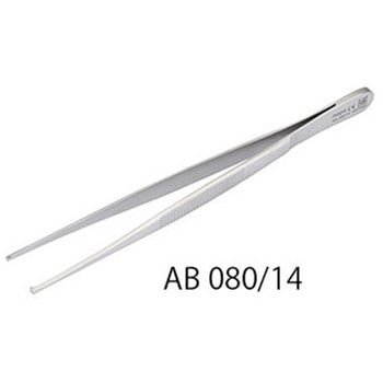外科ピンセット 有鉤・直 細 AB 080シリーズ - nopa