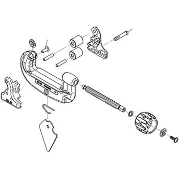 34615 ロールハウジングスクリュー F/15SI 1セット(5個) RIDGID(日本