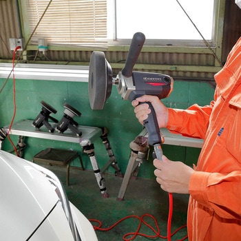 ポリッシャー(脱着式) RPEG132 京セラインダストリアルツールズ(旧:リョービ)