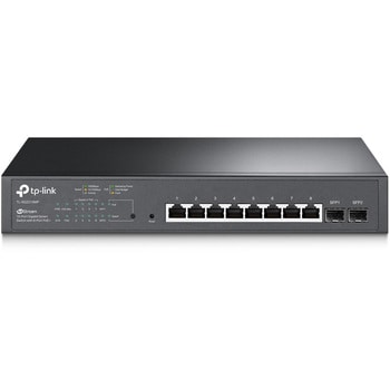 TL-SG2210MP(UN) JetStream 8ポート 10/100/1000Mbps PoE+スイッチ