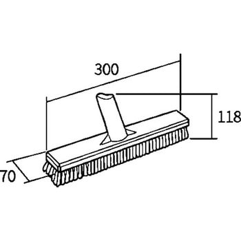 デッキブラシ 7060 - Vikan(ヴァイカン)