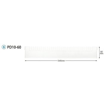 ナビスキャスターΦ75mm ゴム ストッパー無し - ナビス(アズワン)