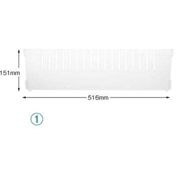 仕切板 バスケット64-17タイプ 深さ17cm 用 - サカセ