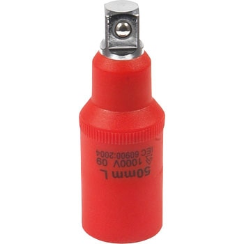 絶縁工具 エクステンションバー 3/8 50mm - Tech-EV