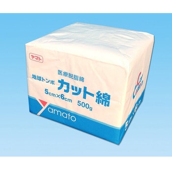 地球トンボ カット綿5cm×6cm 500g Yamato(大和工場)
