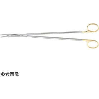 超硬チップ付切開剪刀 ネルソン・メッツェンバウム 反 BCシリーズ ビー・ブラウンエースクラップ