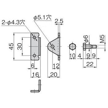 B-489・B-499用ブラケット TAKIGEN(タキゲン)