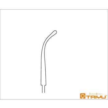 肺剥離鉗子 筋無 反 BOX 全長21cm TAIYU(大祐医科工業)