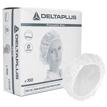 不織布使い捨てギャザーキャップ D0075シリーズ Delta Plus