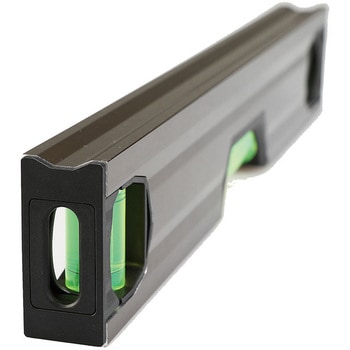 メガバブルマグネット付アルミレベルV溝付 アカツキ製作所(KOD)