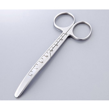 剪刀 メジャー付き 曲 130mm - YDM