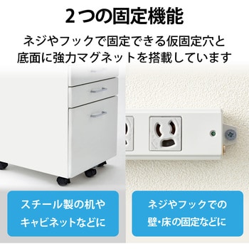 T-WHRM3850LG/RS 電源タップ ハーネスプラグ 3P 8個口 抜け止め 工事用