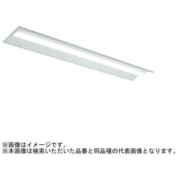 ライトユニット形ベースライト Myシリーズ 40形 連続取付専用タイプ 220幅 先端用 【受注生産品】 三菱電機