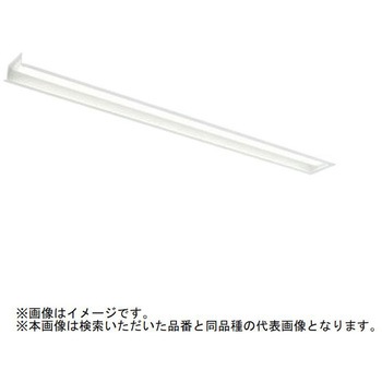 ライトユニット形ベースライト Myシリーズ 40形 連続取付専用タイプ 100幅 終端用 【受注生産品】 三菱電機