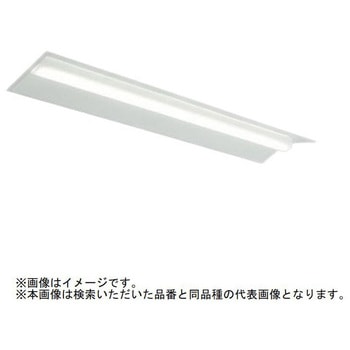 ライトユニット形ベースライト Myシリーズ 40形 連続取付専用タイプ 300幅 先端用 【受注生産品】 三菱電機