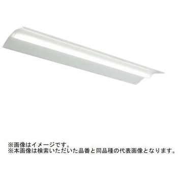 ライトユニット形ベースライト Myシリーズ 40形 連続取付専用タイプ 300幅 中間用 【受注生産品】 三菱電機