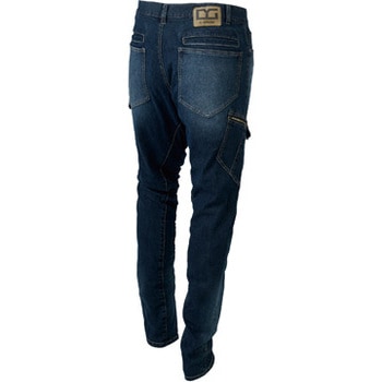 D.GROW ストレッチデニムカーゴパンツ DG114 クロダルマ