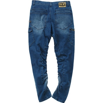 D.GROW ストレッチデニムカーゴパンツ DG114 クロダルマ