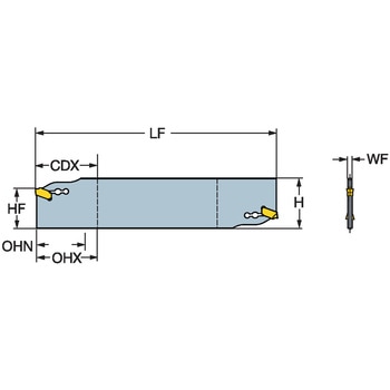 CoroCut(R)QD 突切り加工用ブレード サンドビック