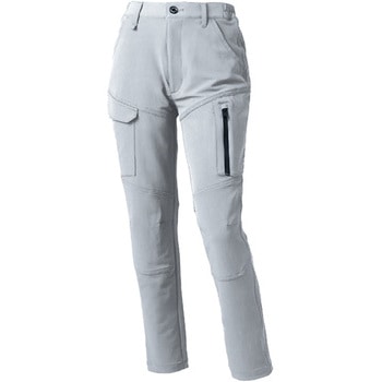 レディースノータックカーゴパンツ (脇シャーリング) 356731 - クロダルマ