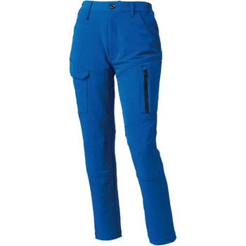 レディースノータックカーゴパンツ (脇シャーリング) 356731 - クロダルマ