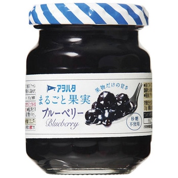アヲハタ まるごと果実 ブルーベリー 125g x12 - アヲハタ