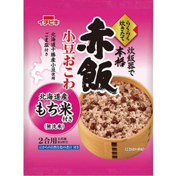 イチビキ 赤飯小豆おこわ 国産米 393g X6 イチビキ ごはん リゾット 丼 通販モノタロウ